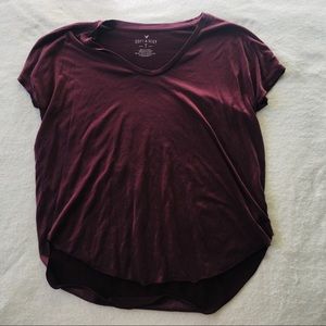 SOFT AND SEXY MAROON T SHIRT